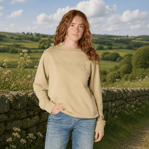 Crew Neck Jumpers - Crow and Jester