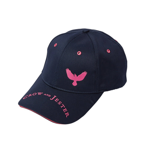 Dark Cerise Pink Baseball Cap - Crow and Jester