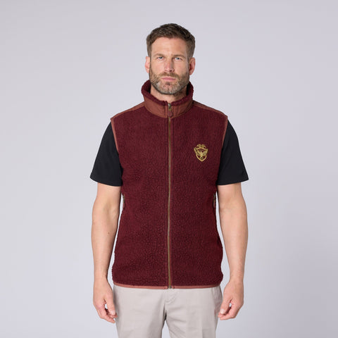 Mens Signature Polar Fleece Gilet - Crow and Jester