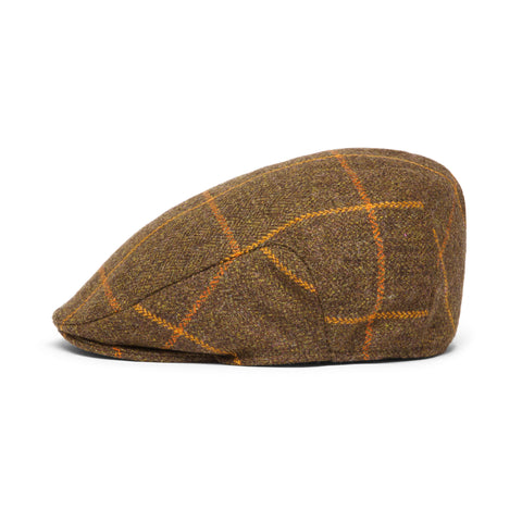 The George - Short Peak Flat Cap