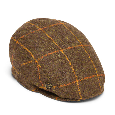 The George - Short Peak Flat Cap