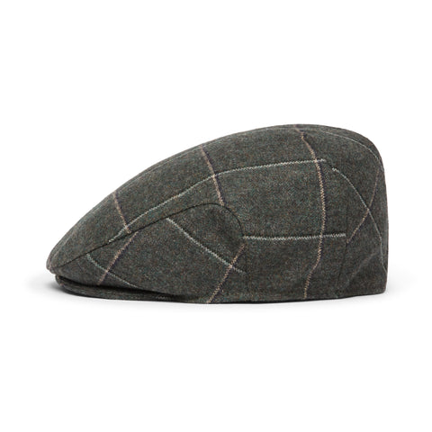 The Scott - Short Peak Flat Cap