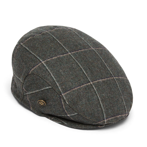 The Scott - Short Peak Flat Cap