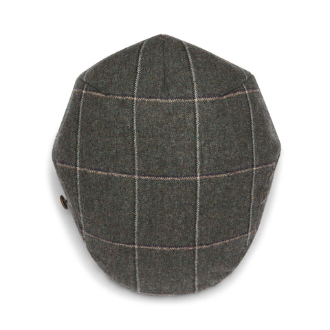 The Scott - Short Peak Flat Cap