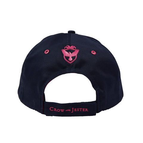 Dark Cerise Pink Baseball Cap - Crow and Jester