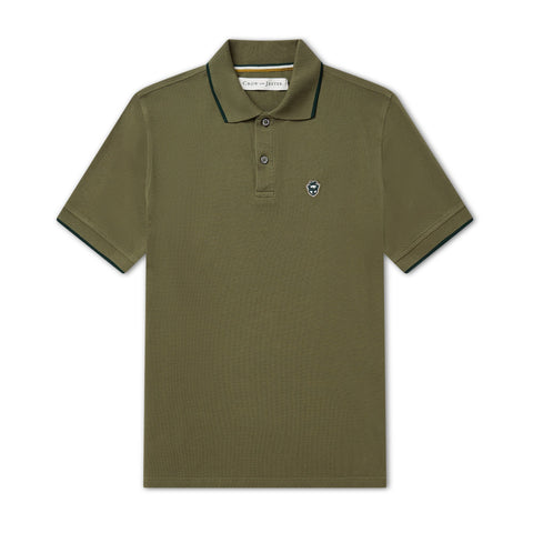 Mens Heavy 100% Cotton Polo - Crow and Jester