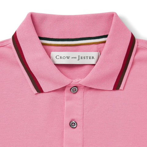 Mens Heavy 100% Cotton Polo - Crow and Jester