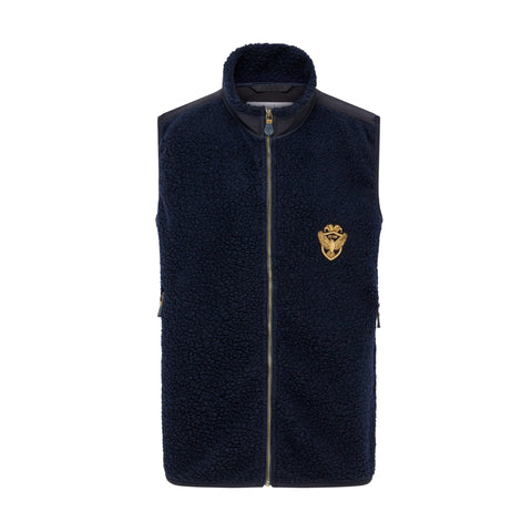 Mens Polar Fleece Gilets - Crow and Jester