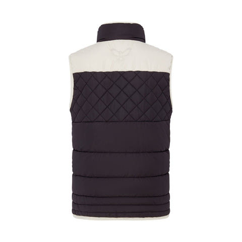 Mens Quilted Gilet - Crow and Jester