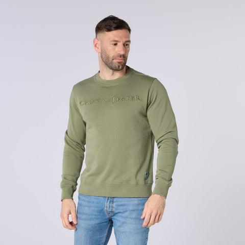 Mens Signature Crew Neck Jumper - Crow and Jester