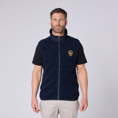 Mens Signature Polar Fleece Gilet - Crow and Jester