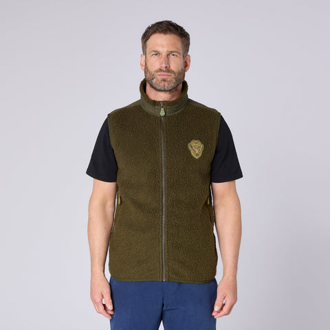 Mens Signature Polar Fleece Gilet - Crow and Jester