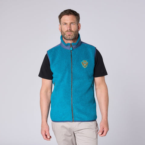 Mens Signature Polar Fleece Gilet - Crow and Jester