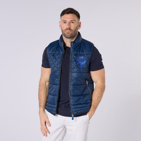 Mens Signature Quilted Gilet - Crow and Jester