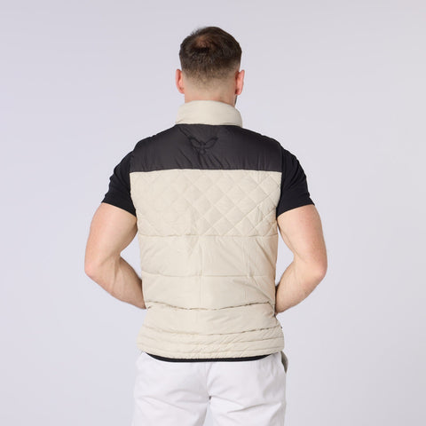 Mens Signature Quilted Gilet - Crow and Jester