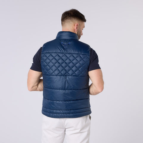 Mens Signature Quilted Gilet - Crow and Jester