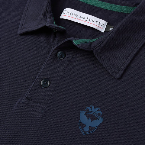 Mens Sport Polo Shirt - Crow and Jester