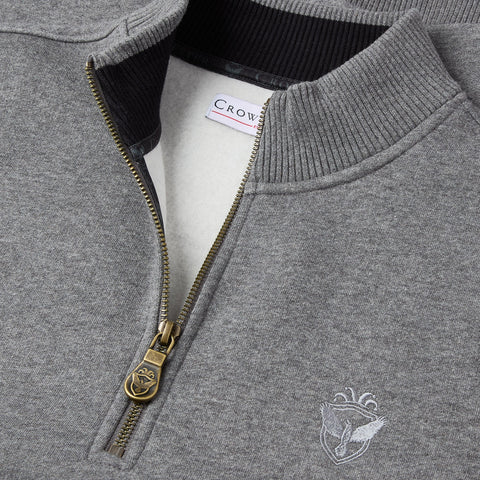 Mens Sport Quarter Zip - Crow and Jester