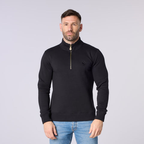 Mens Sport Quarter Zip - Crow and Jester
