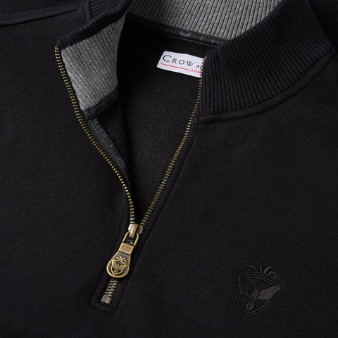Mens Sport Quarter Zip - Crow and Jester