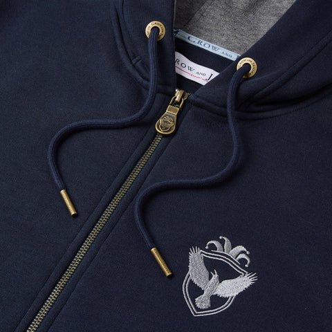 Mens Sport Zip Hoodie - Crow and Jester