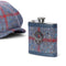 Tweed Hip Flask - Crow and Jester