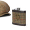 Tweed Hip Flask - Crow and Jester