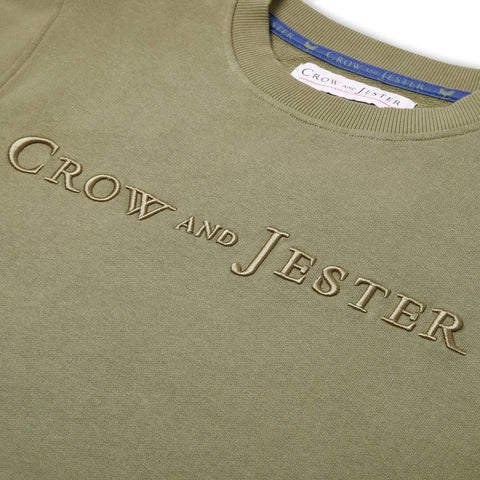Womens Crew Neck Jumper - Crow and Jester