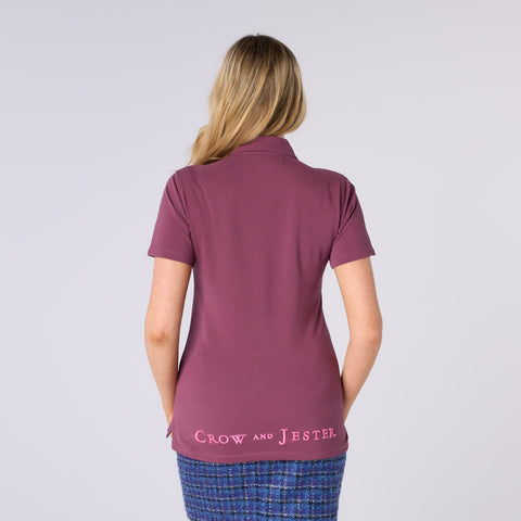Womens Polo Shirt - Crow and Jester